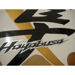 SUZUKI HAYABUSA 2008 - DARK BLUE VERSION DECALS