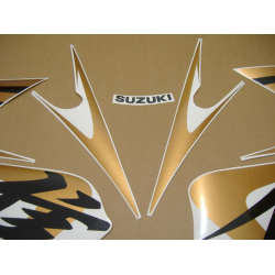 SUZUKI HAYABUSA 2008 - DARK BLUE VERSION DECALS