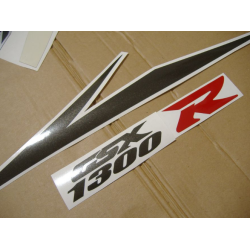 SUZUKI HAYABUSA 2009 - GREY/SILVER VERSION DECALS