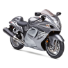 SUZUKI HAYABUSA 2008 - DARK BLUE VERSION DECALS