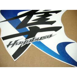 SUZUKI HAYABUSA 2008 - DARK BLUE VERSION DECALS