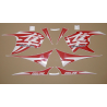 SUZUKI HAYABUSA 2010 - BLACK/RED VERSION DECALS
