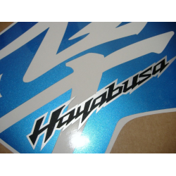 SUZUKI HAYABUSA 2010 - BLUE VERSION DECALS