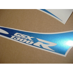SUZUKI HAYABUSA 2008 - DARK BLUE VERSION DECALS