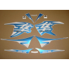 SUZUKI HAYABUSA 2010 - BLUE VERSION DECALS