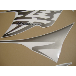 SUZUKI HAYABUSA 2008 - DARK BLUE VERSION DECALS