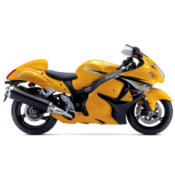 SUZUKI HAYABUSA 2008 - DARK BLUE VERSION DECALS