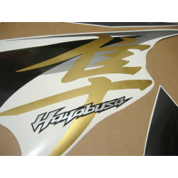 SUZUKI HAYABUSA 2014 - BLACK VERSION DECALS