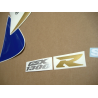 SUZUKI HAYABUSA 2014 - BLUE VERSION DECALS