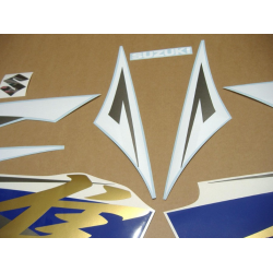 SUZUKI HAYABUSA 2014 - BLUE VERSION DECALS