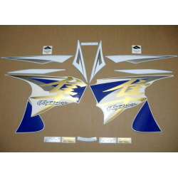 SUZUKI HAYABUSA 2008 - DARK BLUE VERSION DECALS