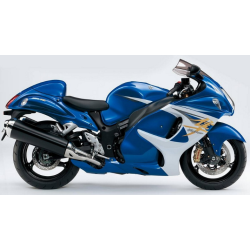 SUZUKI HAYABUSA 2008 - DARK BLUE VERSION DECALS