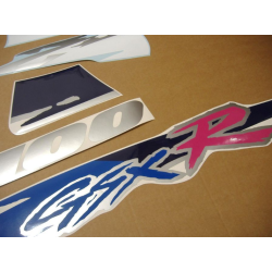 SUZUKI HAYABUSA 2008 - DARK BLUE VERSION DECALS