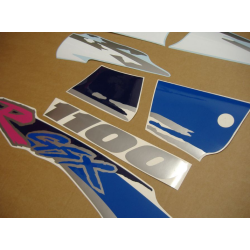 SUZUKI HAYABUSA 2008 - DARK BLUE VERSION DECALS