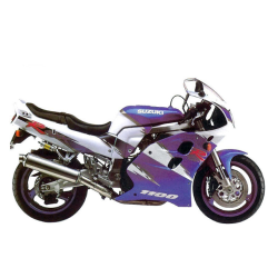 Suzuki GSX-R 1100 1993 - WHITE/BLUE VERSION DECALS