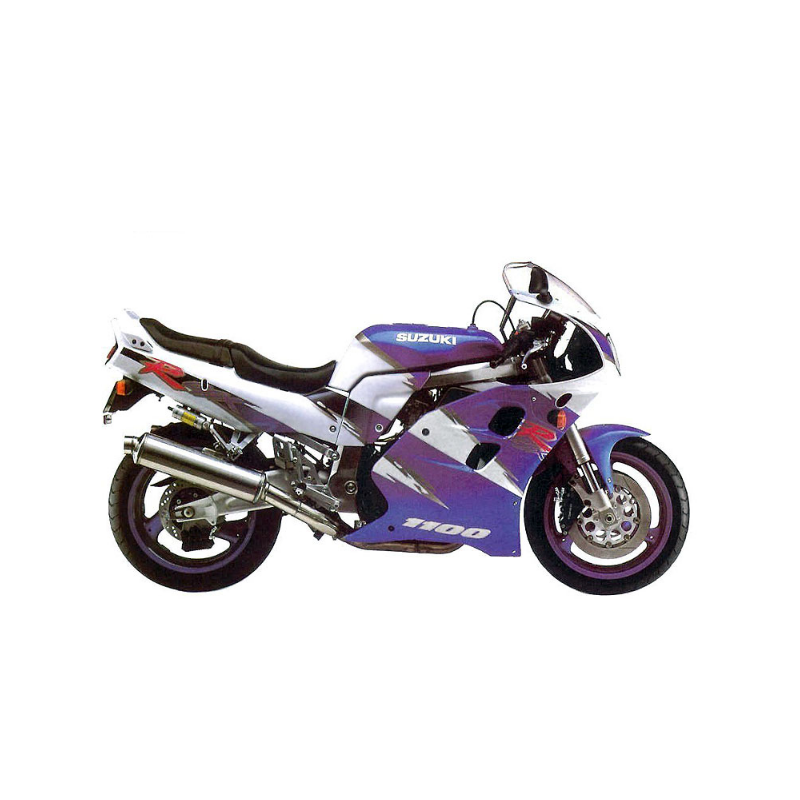 SUZUKI HAYABUSA 2008 - DARK BLUE VERSION DECALS