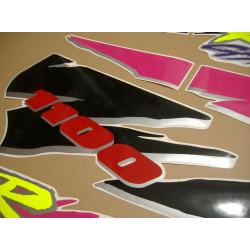 SUZUKI HAYABUSA 2008 - DARK BLUE VERSION DECALS