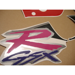 SUZUKI HAYABUSA 2008 - DARK BLUE VERSION DECALS