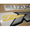 SUZUKI HAYABUSA 2008 - DARK BLUE VERSION DECALS