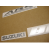 SUZUKI HAYABUSA 2008 - DARK BLUE VERSION DECALS