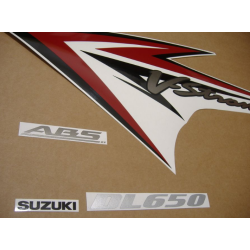 SUZUKI DL650 V-STROM 2011 - ORANGE VERSION  DECALS