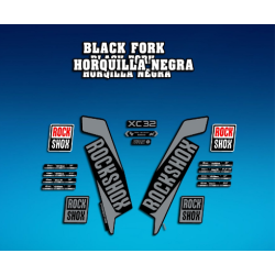 ROCKSHOX SID BRAIN 2018 BLACK FORK DECALS KIT