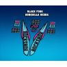 ROCKSHOX SID BRAIN 2018 BLACK FORK DECALS KIT
