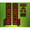 STICKERS FORK ROCK SHOX YARI 2018