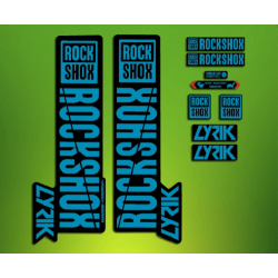 STICKERS FORK ROCK SHOX LIRIK 2018