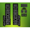 STICKERS FORK ROCK SHOX REVELATION 2018