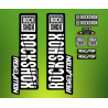 ROCKSHOX SID BRAIN 2018 BLACK FORK DECALS KIT