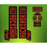 ROCKSHOX SID BRAIN 2018 BLACK FORK DECALS KIT