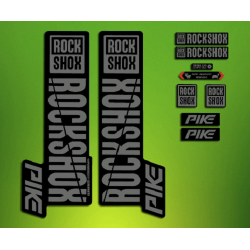 STICKERS FORK ROCK SHOX PIKE 2018