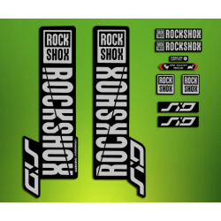 STICKERS FORK ROCK SHOX SID 2018