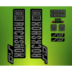 STICKERS FORK ROCK SHOX SID 2018