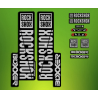 ROCKSHOX SID BRAIN 2018 BLACK FORK DECALS KIT