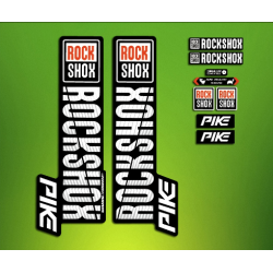 ROCKSHOX SID BRAIN 2018 BLACK FORK DECALS KIT