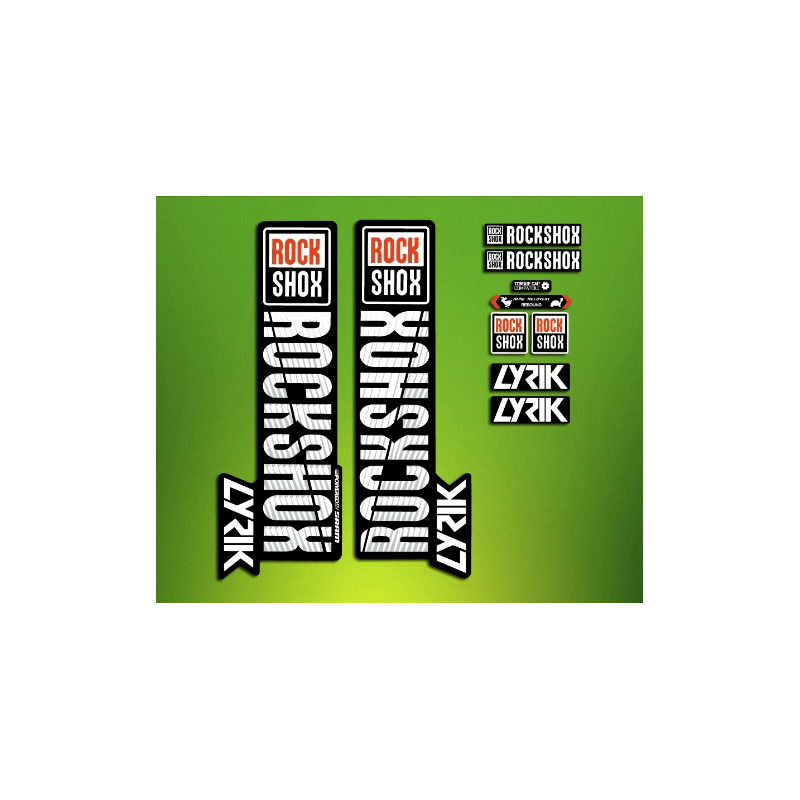 STICKERS FORK ROCK SHOX LIRIK 2018