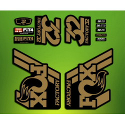 DECALS FORK FOX 32 FACTORY 2018