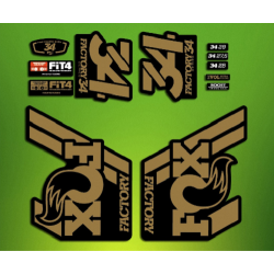 DECALS FORK FOX 32 FACTORY 2018