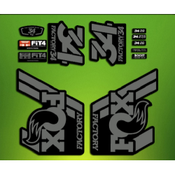 DECALS FORK FOX 34 FACTORY 2018