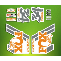 DECALS FORK FOX 34 FACTORY 2018