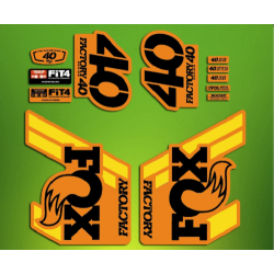 DECALS FORK FOX 40 FACTORY 2018