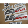 Suzuki SV 650 2007 - TITANIUM GREY VERSION DECALS
