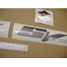 SUZUKI HAYABUSA 2008 - DARK BLUE VERSION DECALS