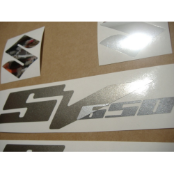SUZUKI HAYABUSA 2008 - DARK BLUE VERSION DECALS