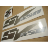 SUZUKI HAYABUSA 2008 - DARK BLUE VERSION DECALS