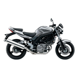 Suzuki SV 650 2009 - SILVER VERSION DECALS