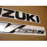 SUZUKI HAYABUSA 2008 - DARK BLUE VERSION DECALS