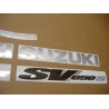 Suzuki SV 650S 2001 - BLUE VERSION DECALS